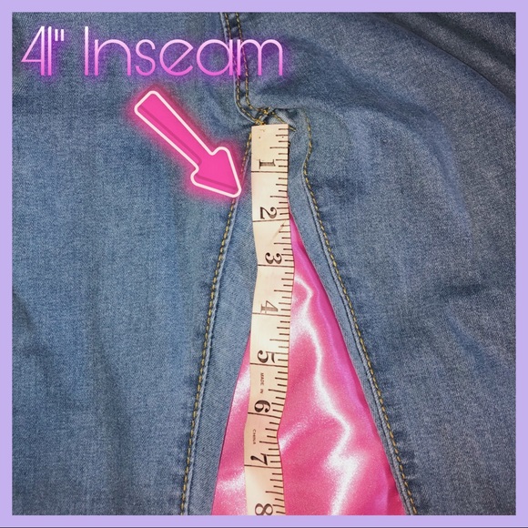 💘TALL 41” Stacked Denim Jeans💘 - Picture 7 of 14